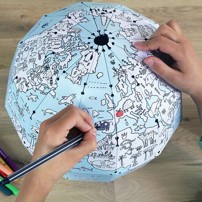 Ma terre à colorier