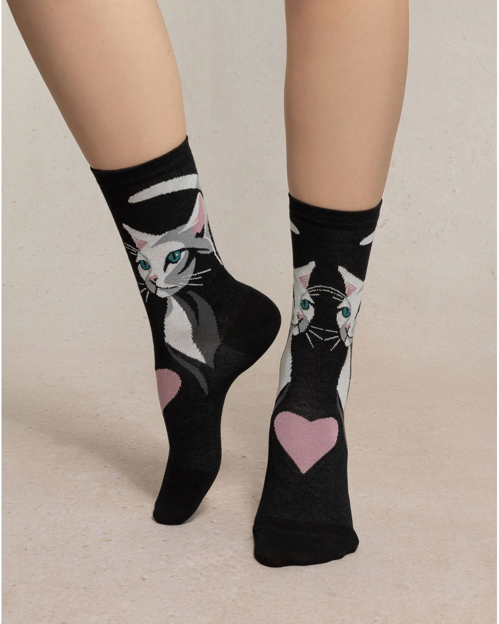 Chaussettes Chat Noir T36/40