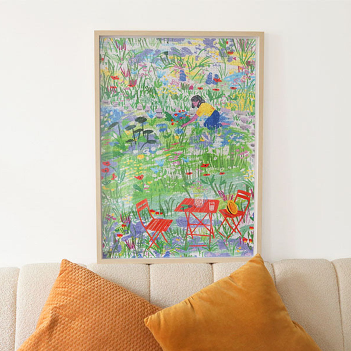 Puzzle Jardin secret 1000 pièces