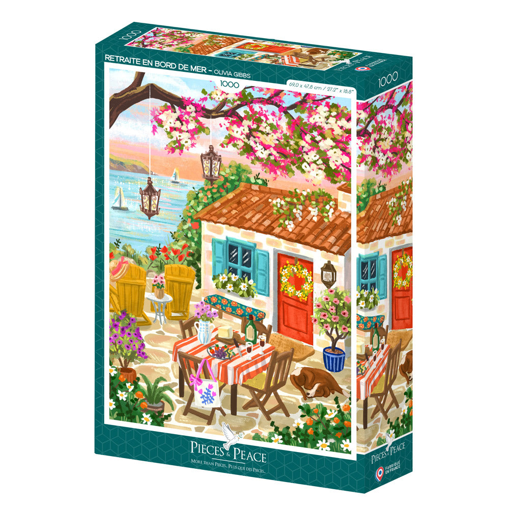 Puzzle Retraite en bord de mer 1000 pièces