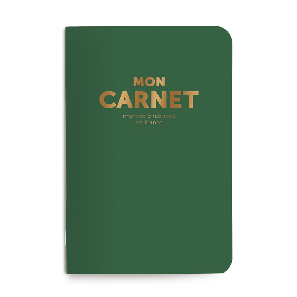 Carnets de poche colorés (couleur au choix)