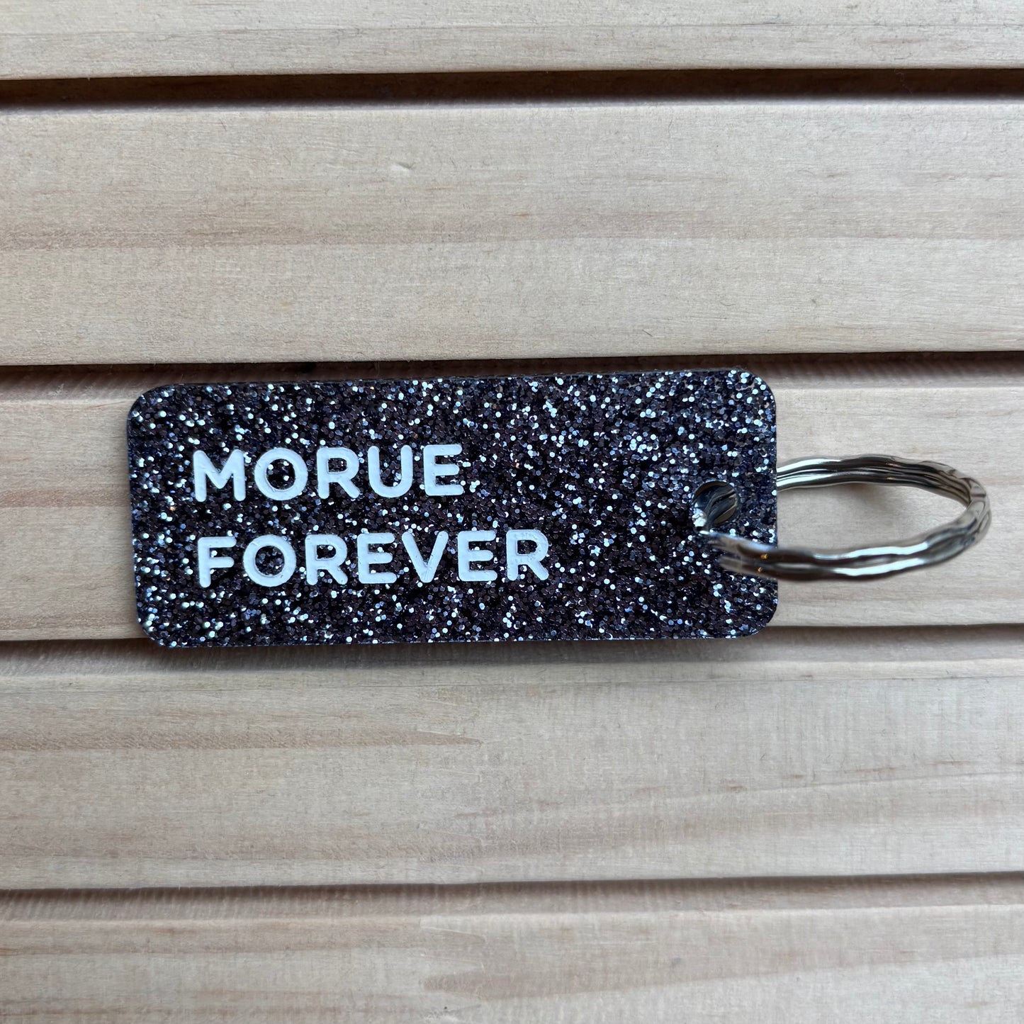 Porte-clés Morue forever noir