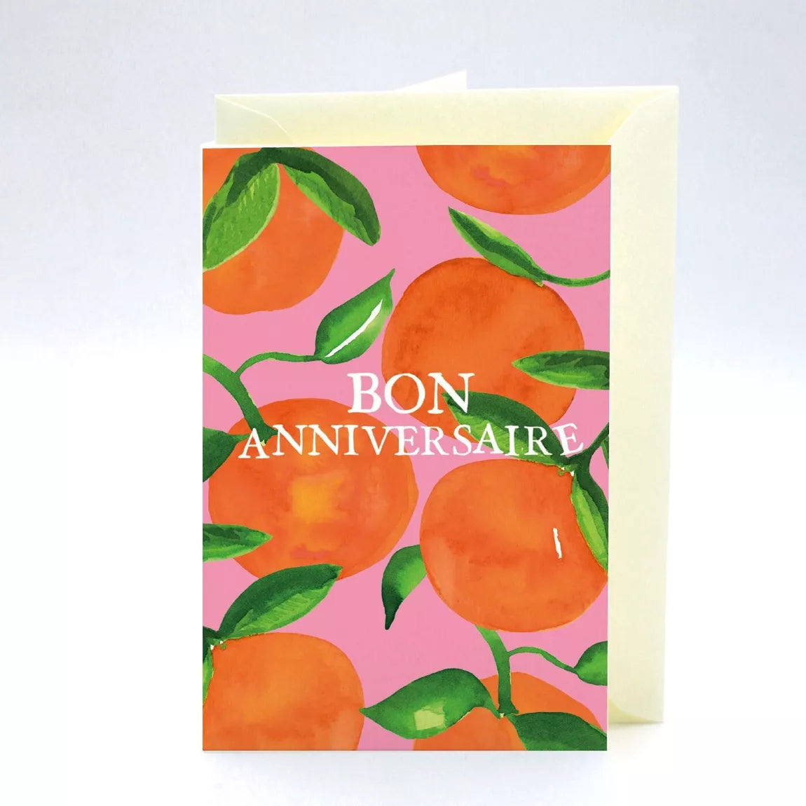 Carte anniversaire Oranges