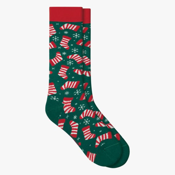Chaussettes Noël vert T43/46