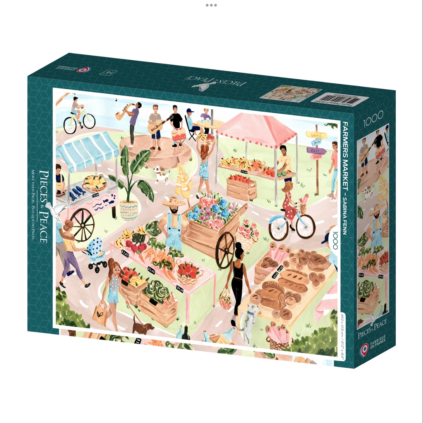 Puzzle Farmers Market 1000 pièces