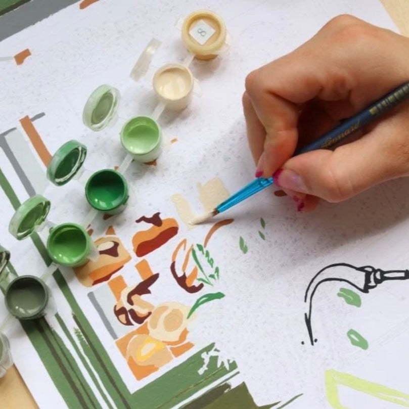 Kit de peinture Boulangeries Parisiennes