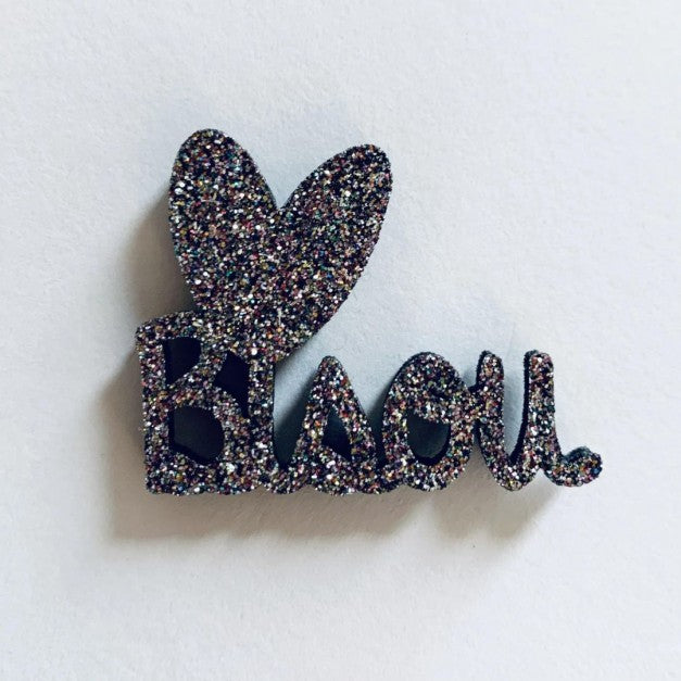 Pin’s Bisou multicolore