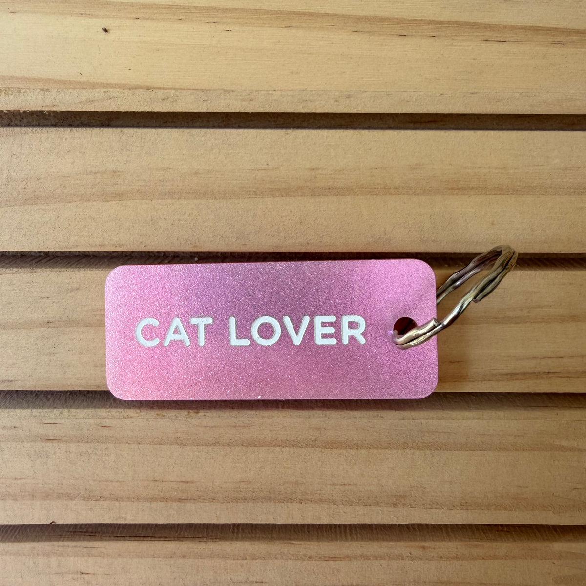 Porte-clés Cat lover