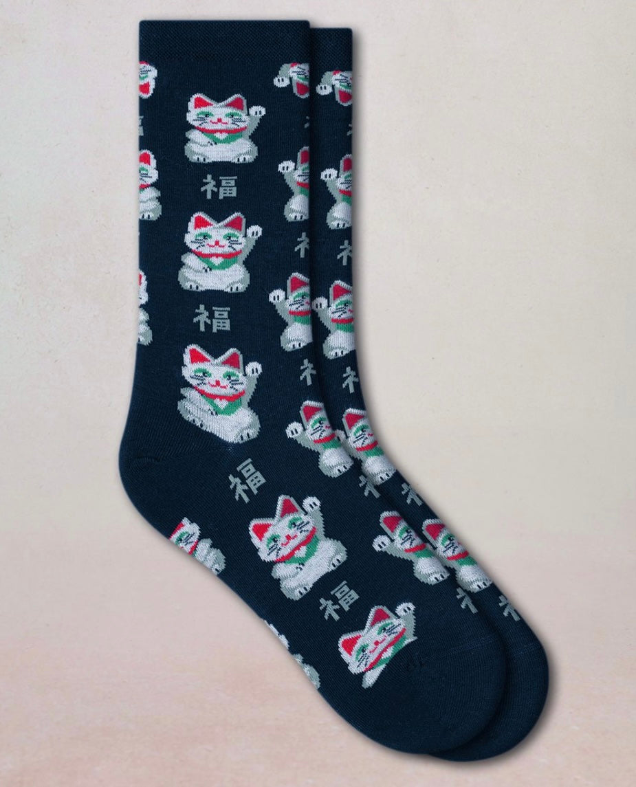 Chaussettes Porte-Bonheur Encre T36/40