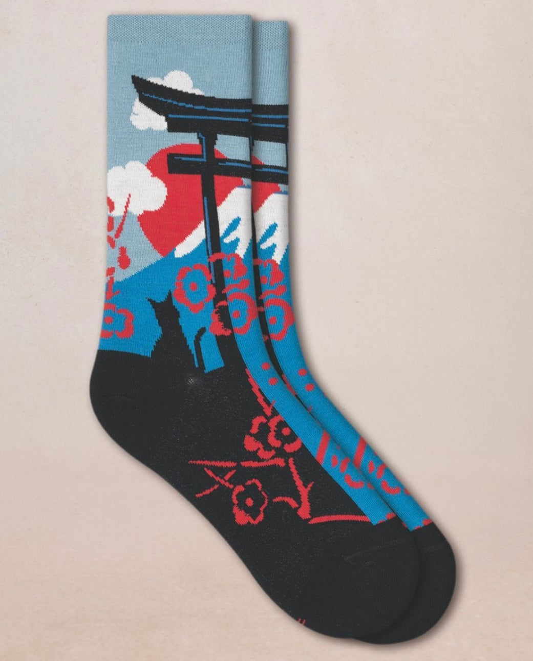 Chaussettes Mont Fuji Noir T36/40