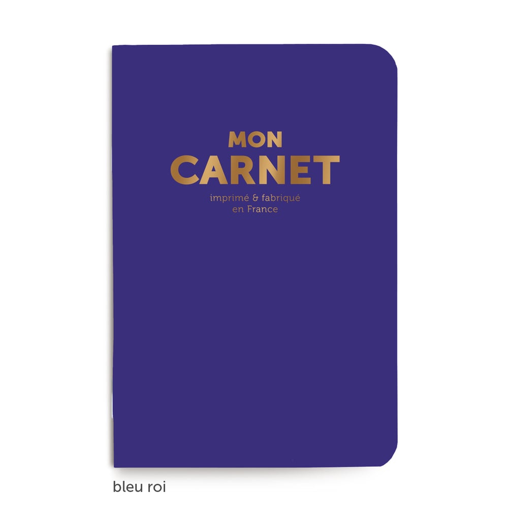 Carnets de poche colorés (couleur au choix)