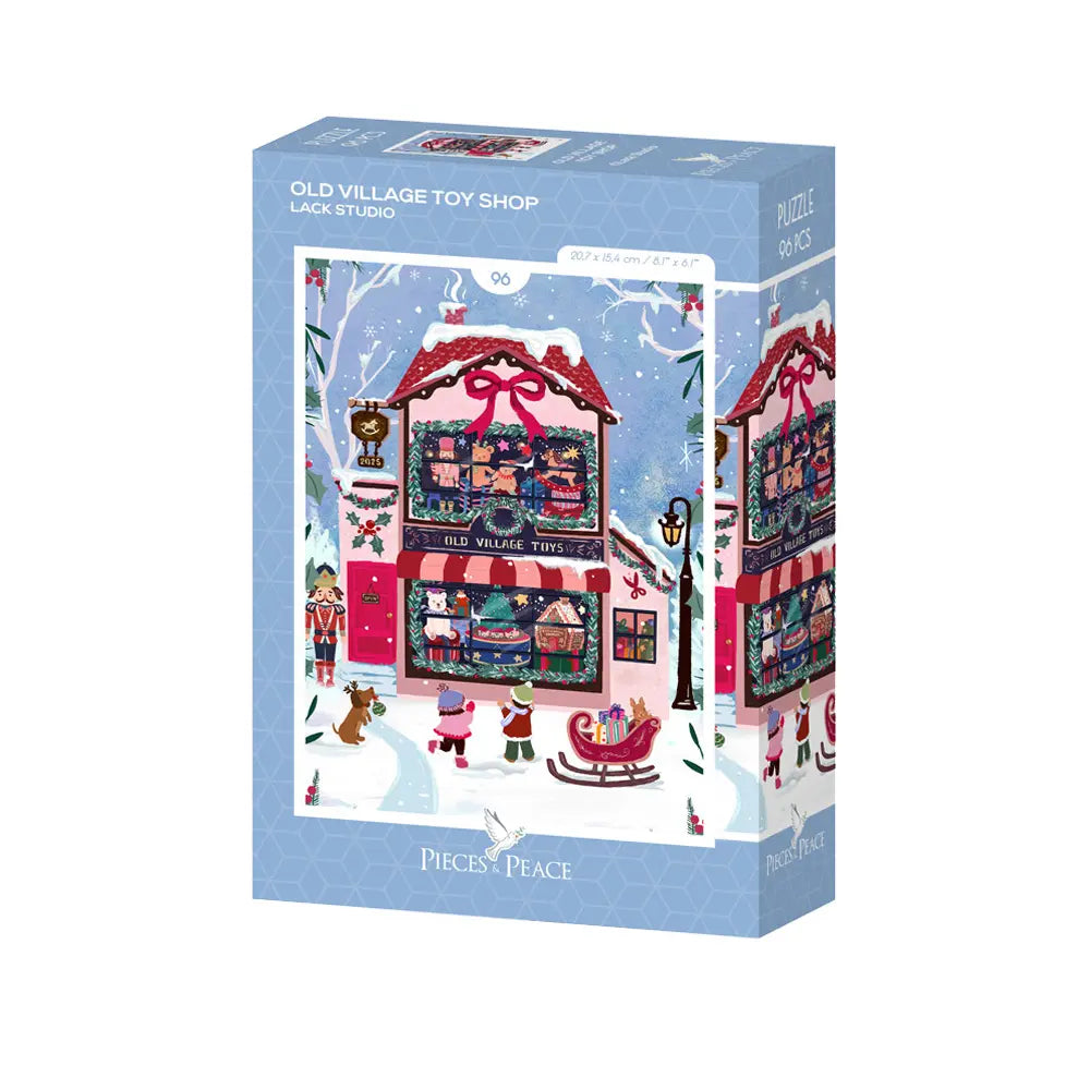 Mini Puzzle Old Village Toy Shop 96 pièces