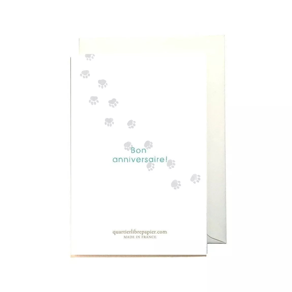 Carte anniversaire Cache ta joie