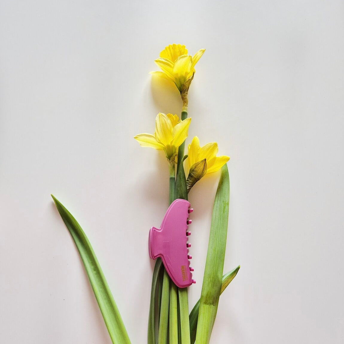 Pince à cheveux rose bubblegum