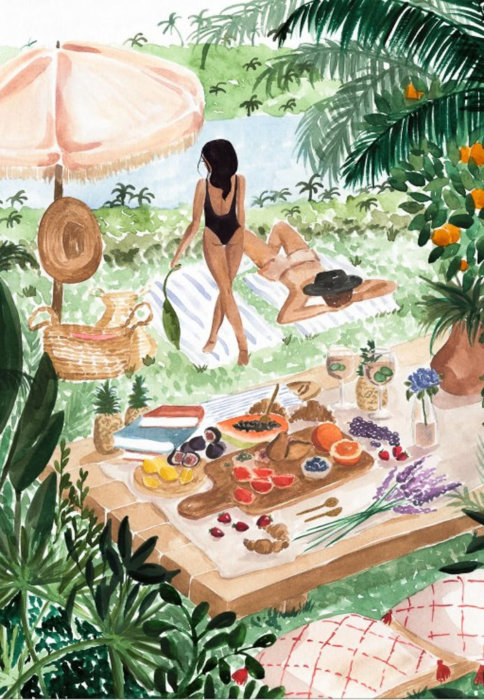 Puzzle Picnic in the south of France 1000 pièces