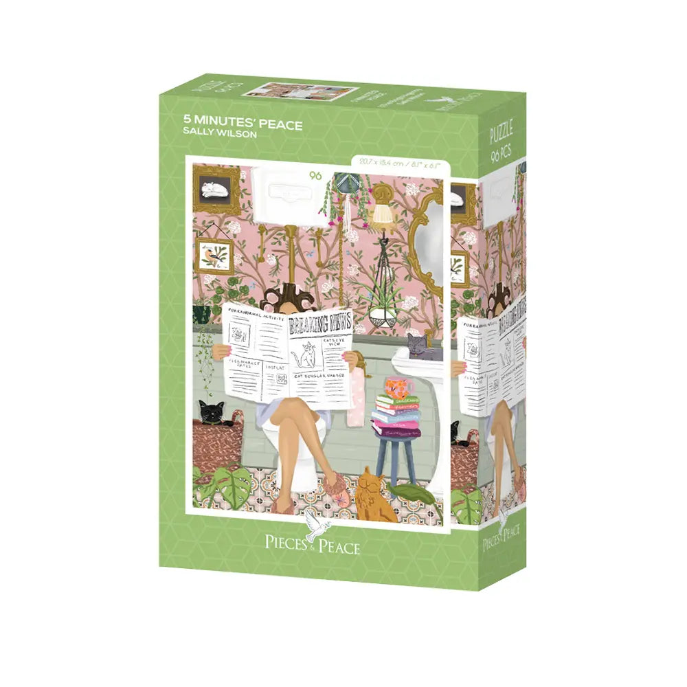 Mini Puzzle 5 Minutes' Peace 96 pièces