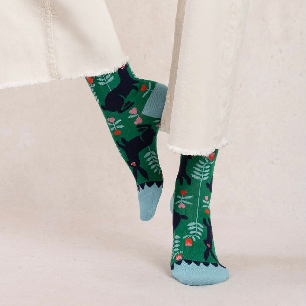 Chaussettes Lapin vert T36/40