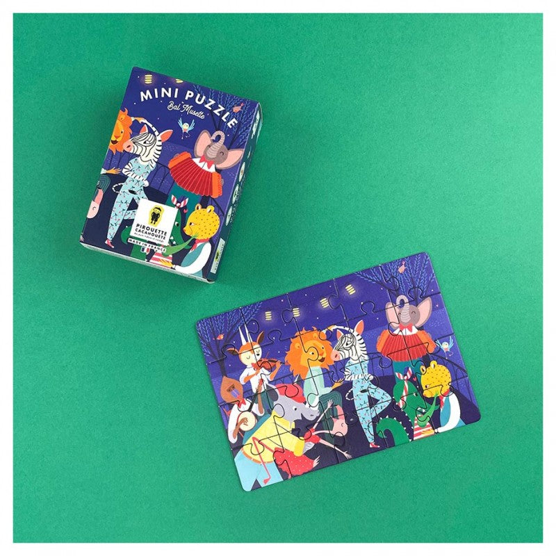 Mini Puzzle Bal musette 20 pièces