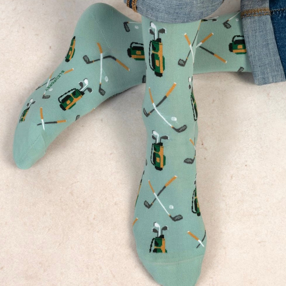 Chaussettes Coton Club De Golf Jade T43/46