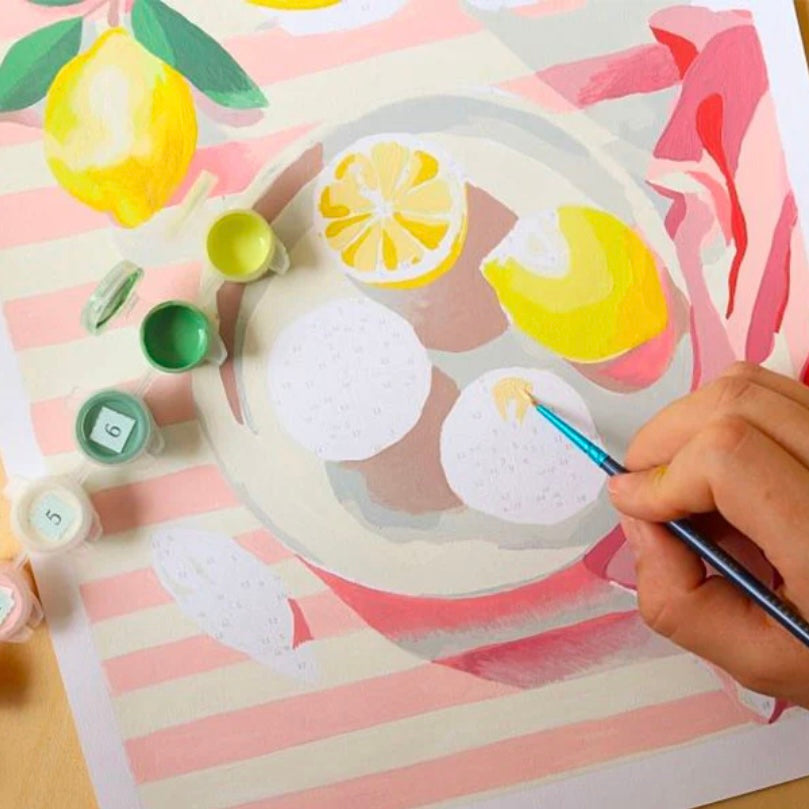Kit de peinture Citrons de Menton