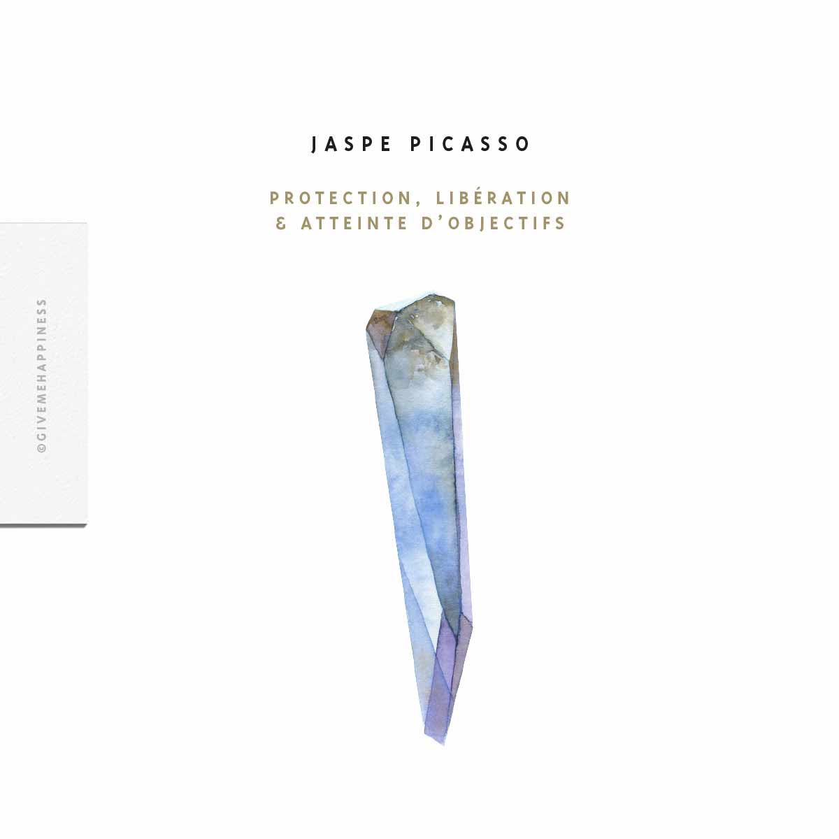 Bracelet Jaspe Picasso