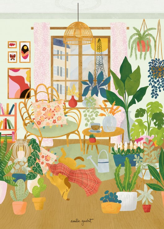 Puzzle Cosy interior 500 pièces