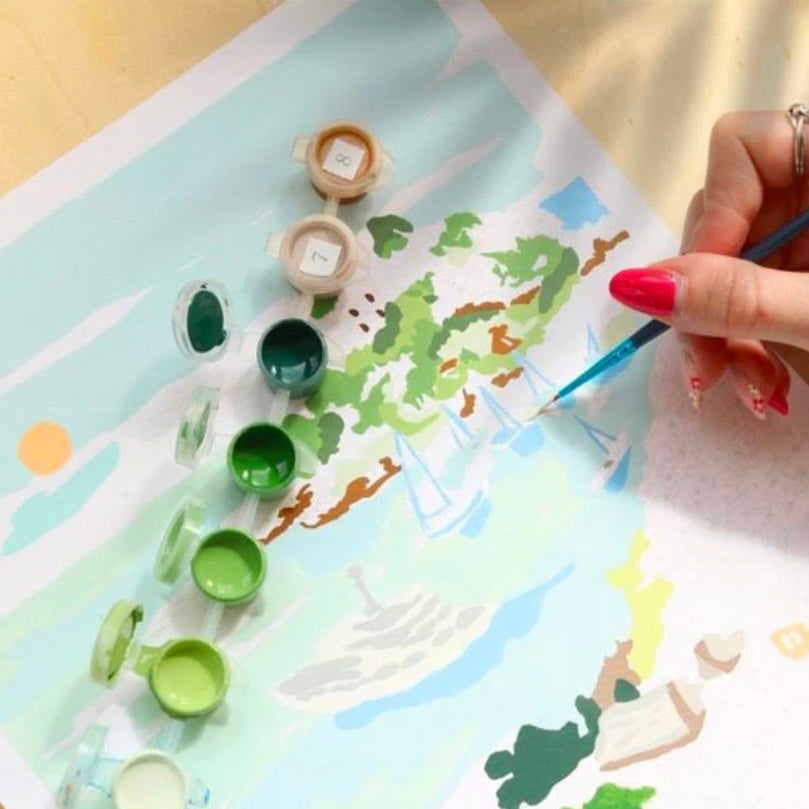 Kit de peinture Balade dans les Calanques