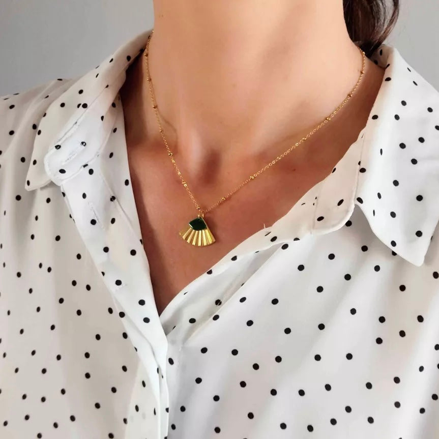 Collier La Mystérieuse Vert