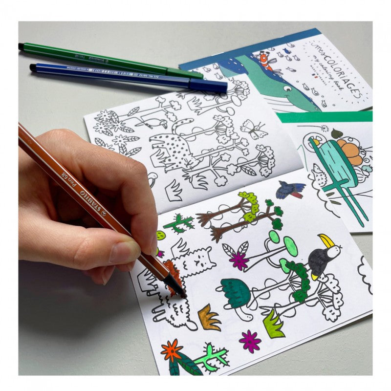 Carnet de coloriage (thème au choix)
