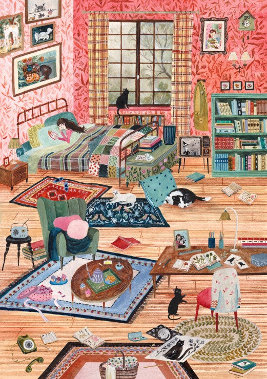 Puzzle Une journée cosy 2000 pièces
