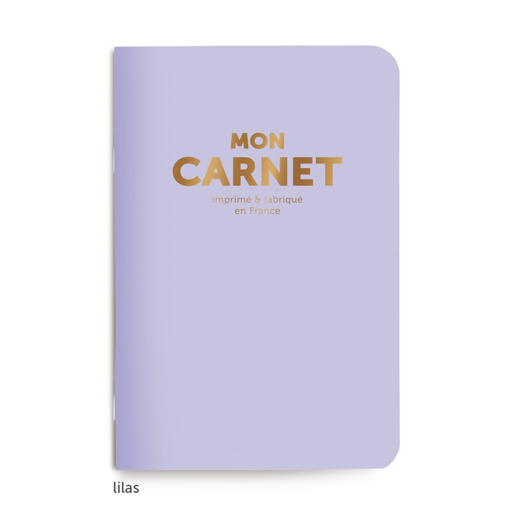 Carnets de poche colorés (couleur au choix)