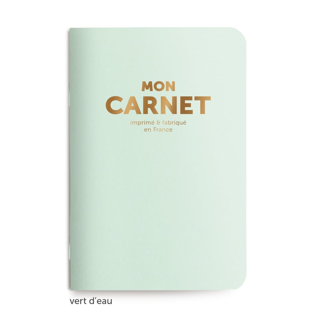 Carnets de poche colorés (couleur au choix)