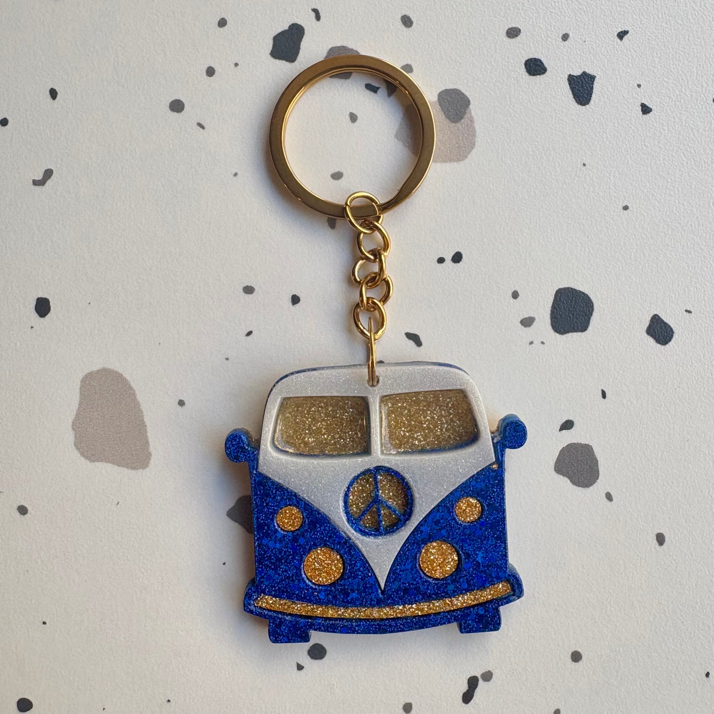 Porte-clés Van (coloris au choix)