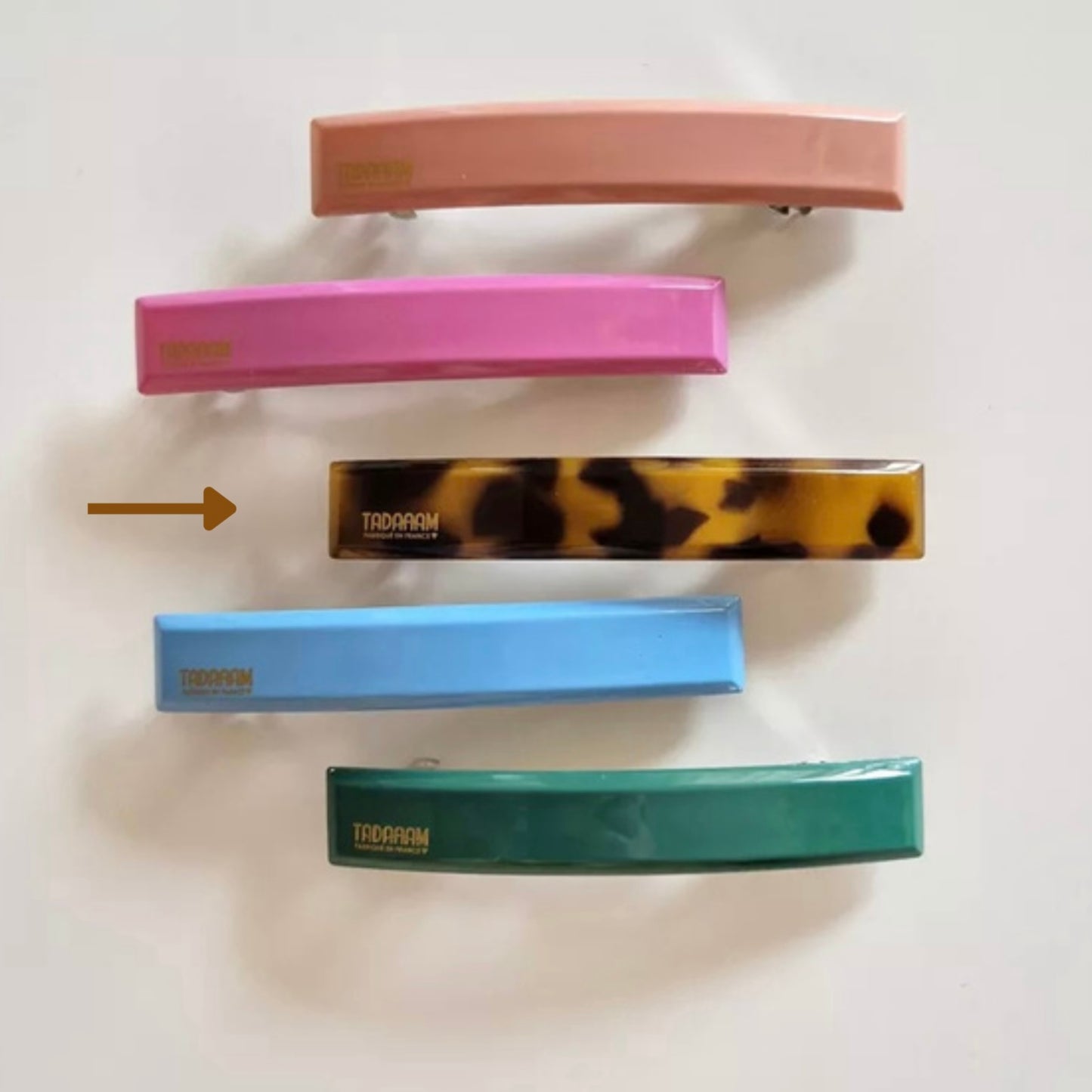 Barrette à cheveux (coloris au choix)