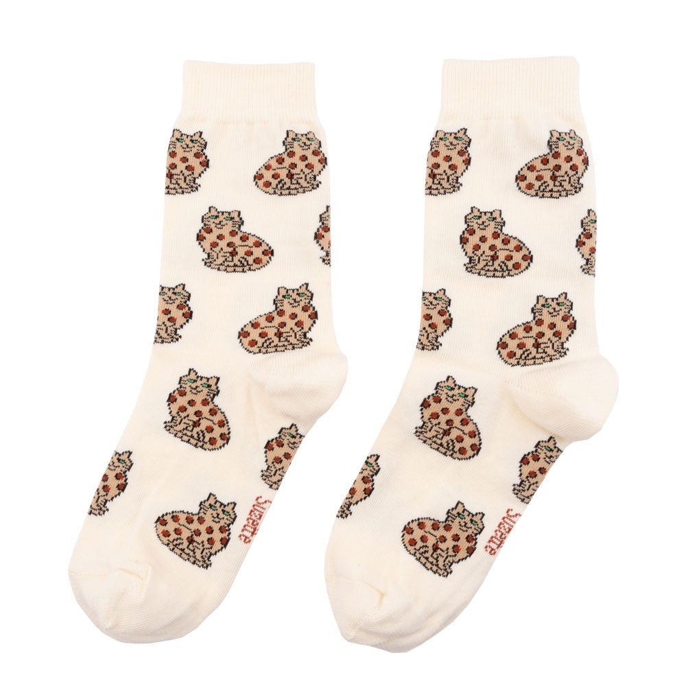Chaussettes chat bengal T35-44
