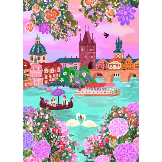 Puzzle Prague, Czech Republic 500 pièces
