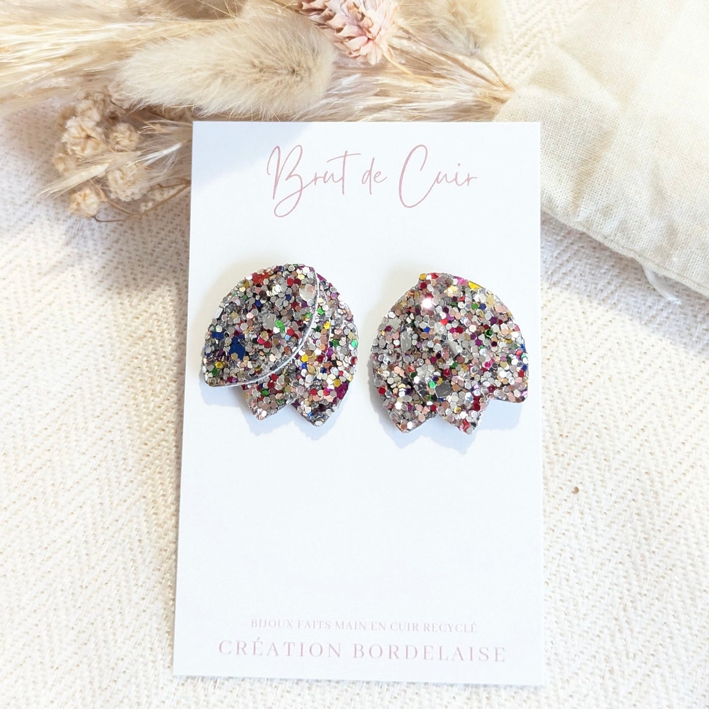 Boucles d’oreilles Romy multicolore