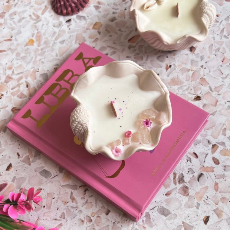 Bougie Coquillage - Fleur de Sakura