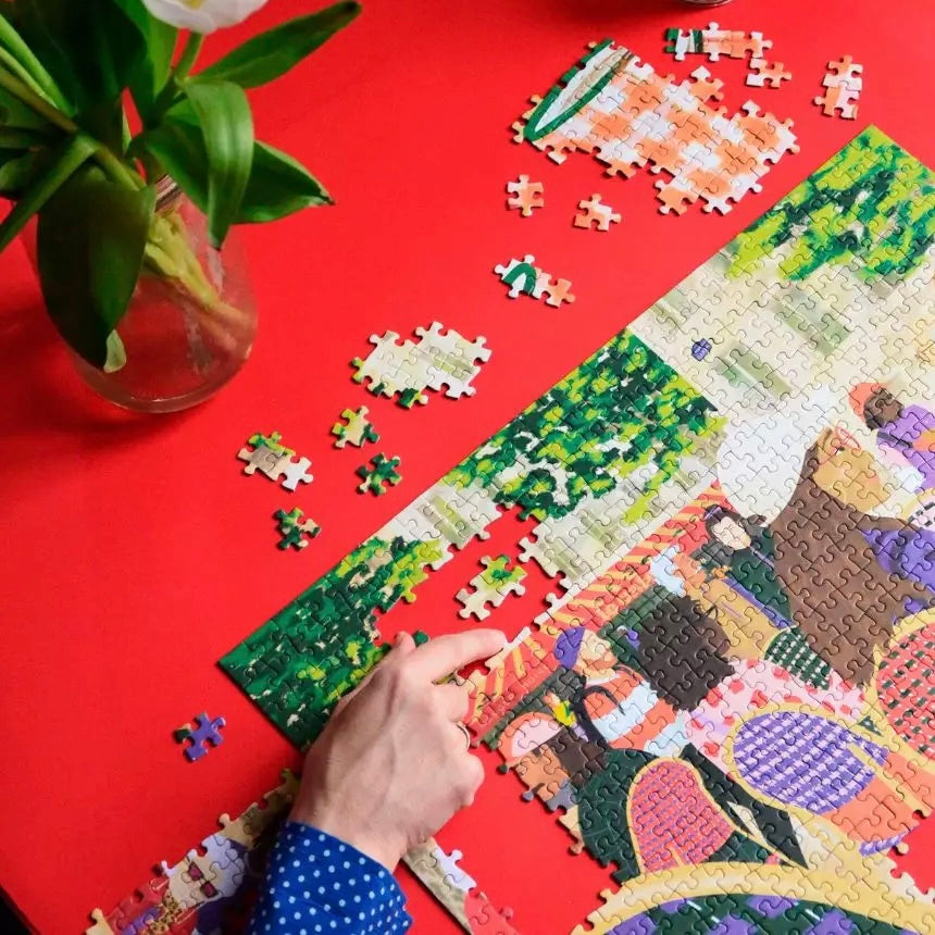 Puzzle Regarder les gens