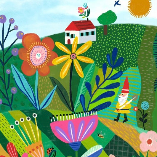 Puzzle Garden whimsy 500 pièces