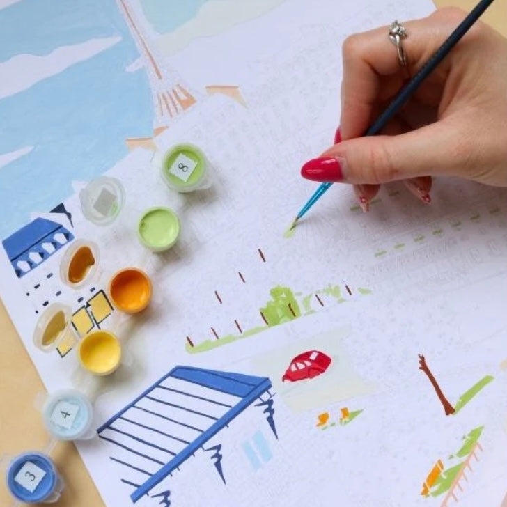 Kit de peinture Un Printemps à Paris