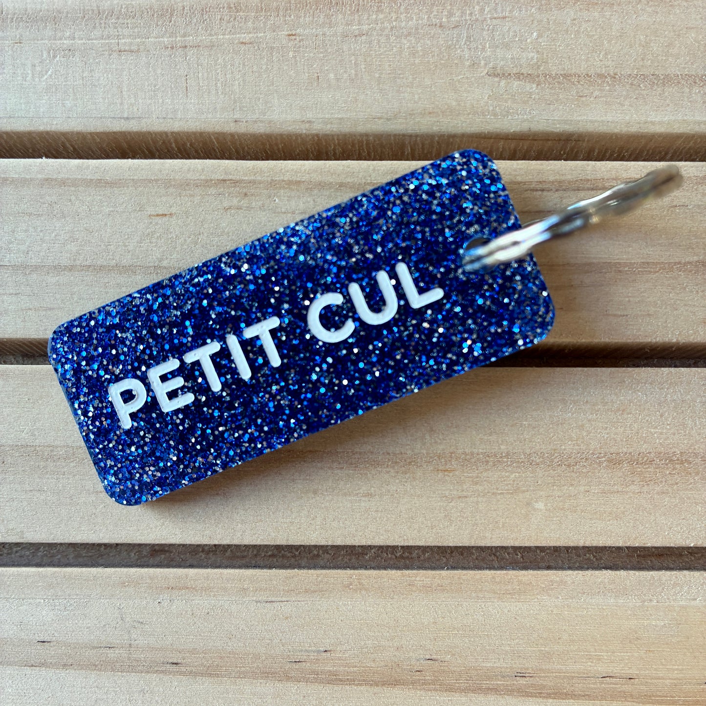 Porte-clés Petit cul bleu