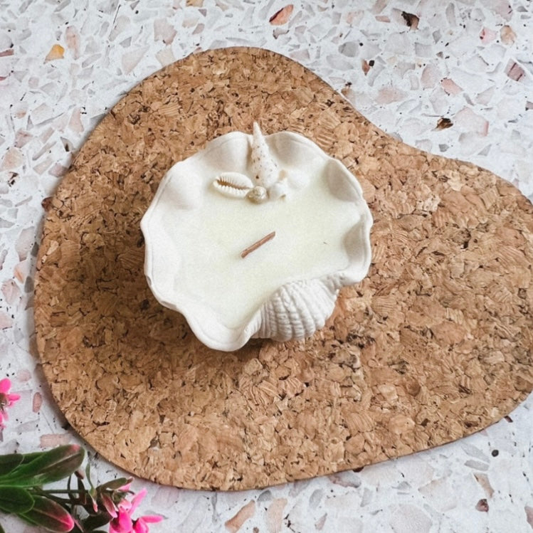 Bougie Coquillage - Coco ananas