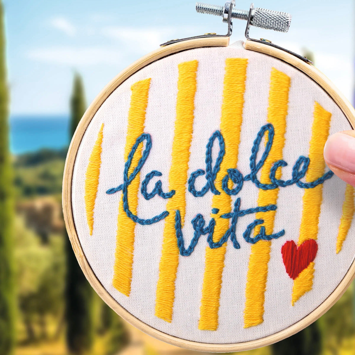 Kit de broderie Dolce vita