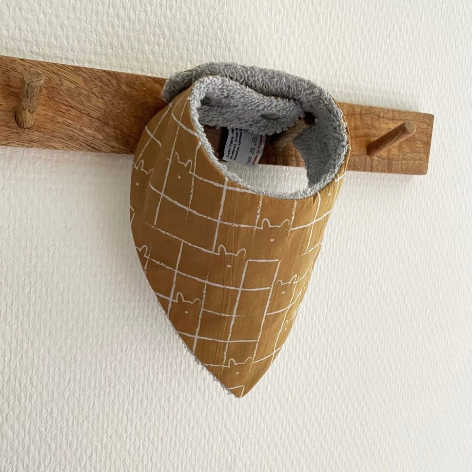 Mini bavoir Chat Camel