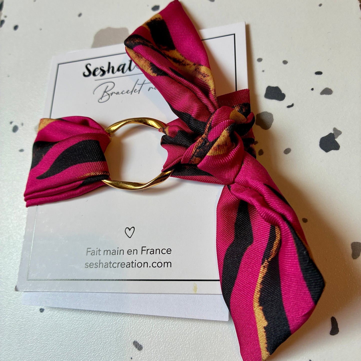 Bracelet ruban N°12