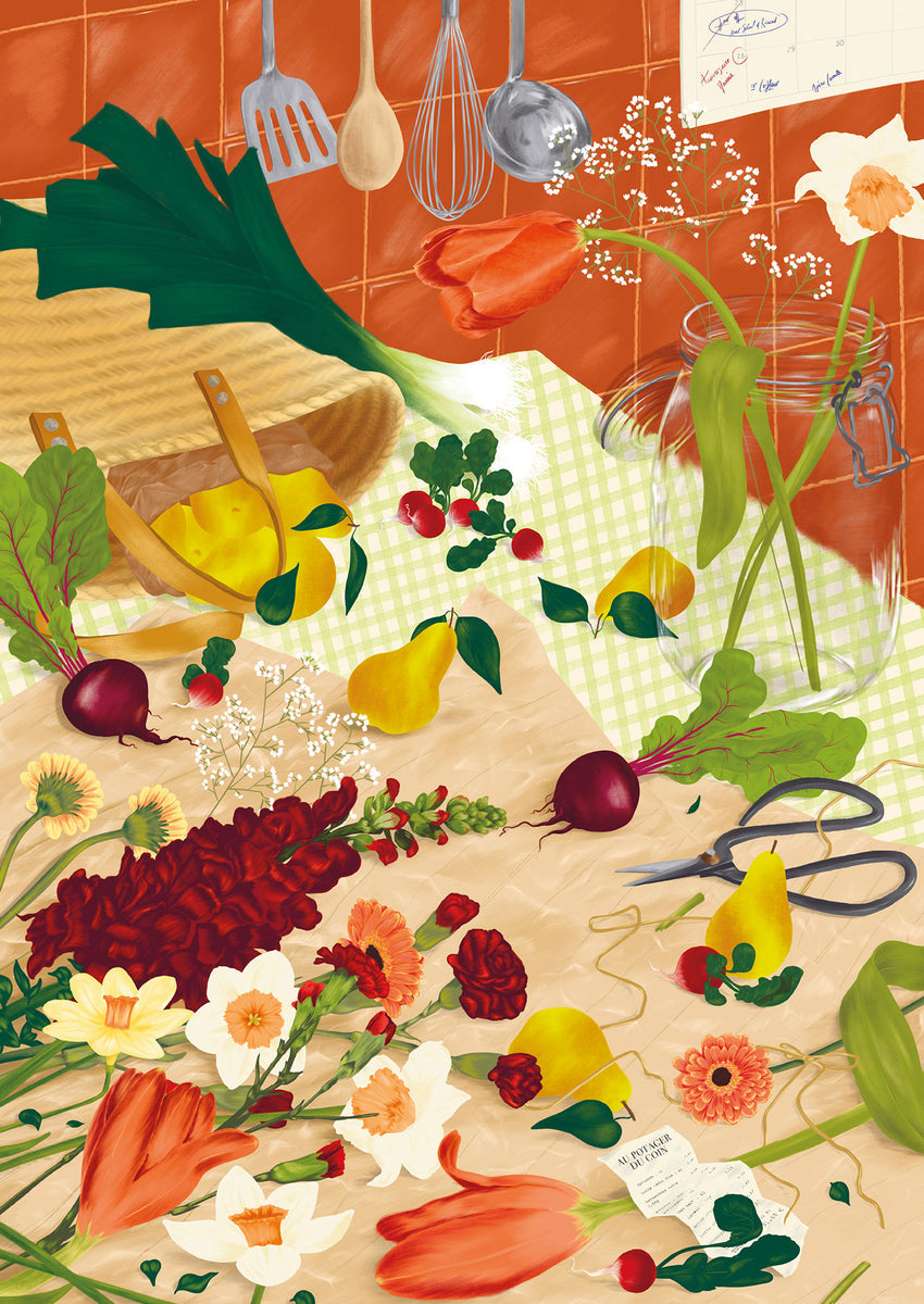 Puzzle Le retour du marché