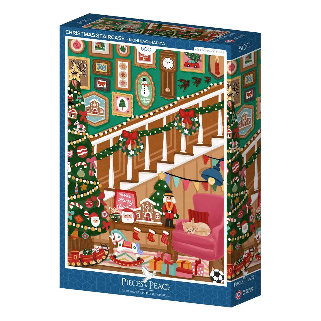 Puzzle Christmas Staircase 500 pièces