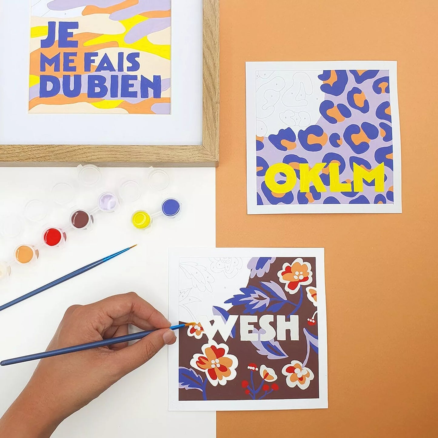 Kit de peinture Messages