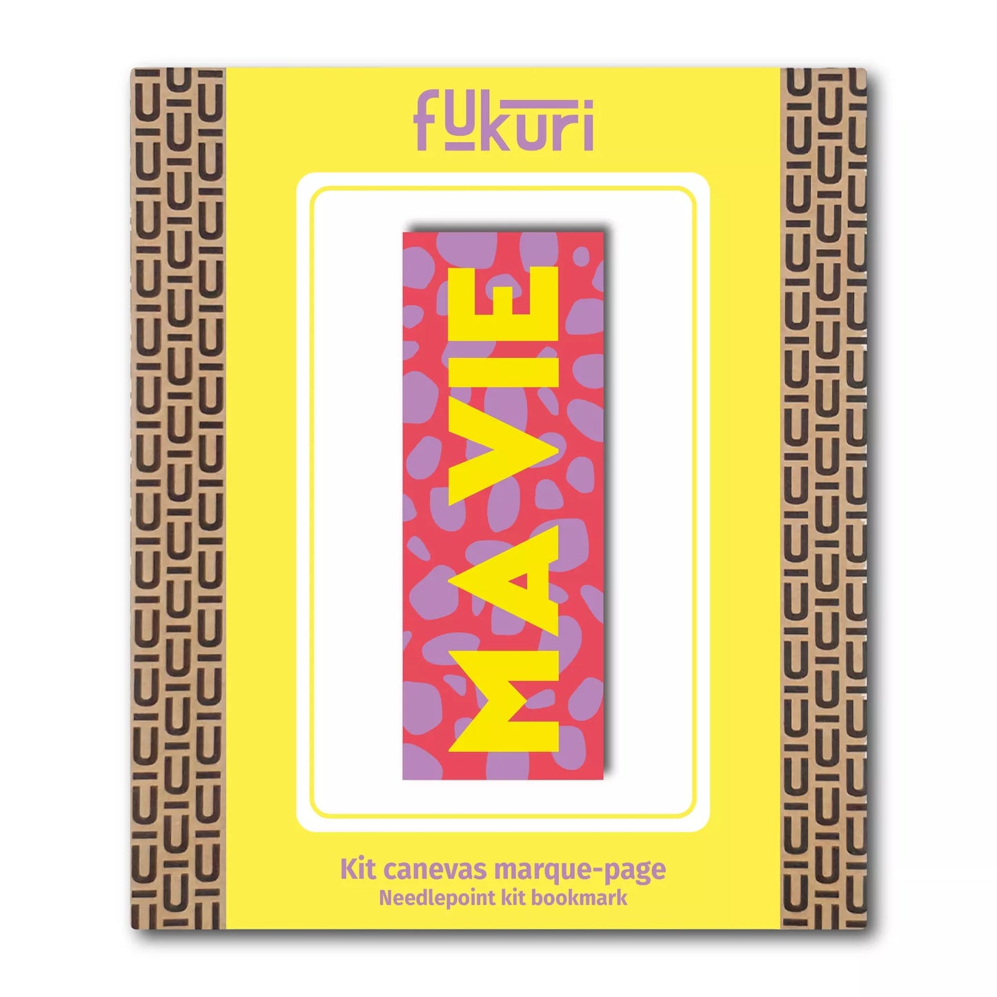 Kit de canevas marque-pages Ma Vie